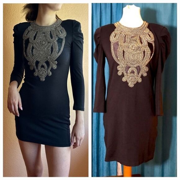 A/X Armani Exchange Y2K Mini Dress Size M - Picture 1 of 11